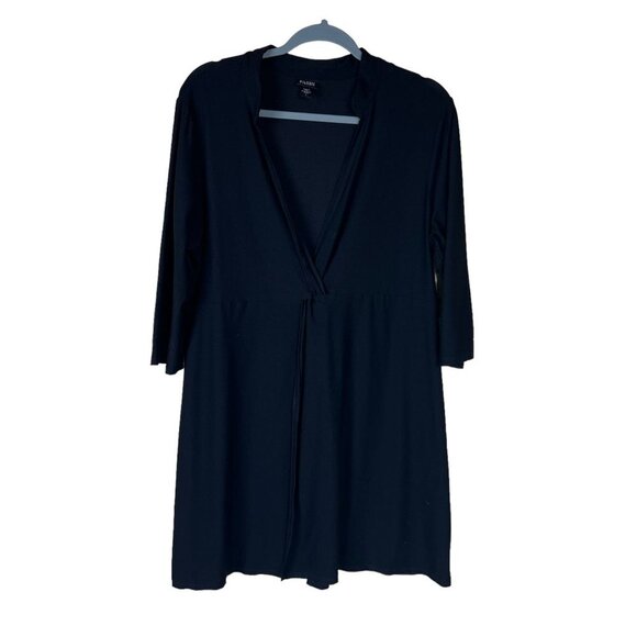 Eileen Fisher Dresses & Skirts - Eileen Fisher Vintage Women Large Tunic Twist Front Knot Rayon Career Office